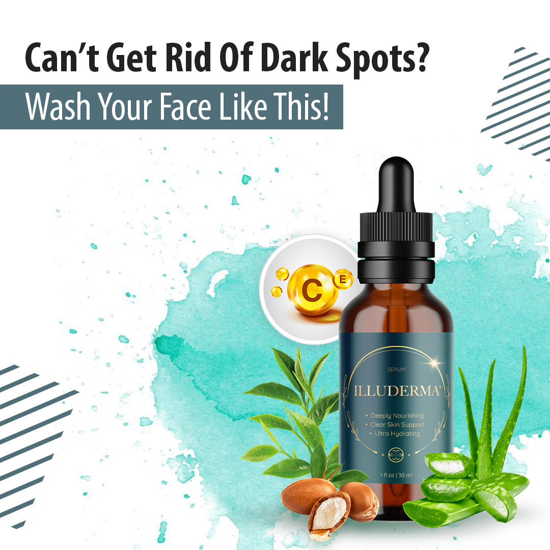 Natural anti-aging treatment with Illuderma skincare solution