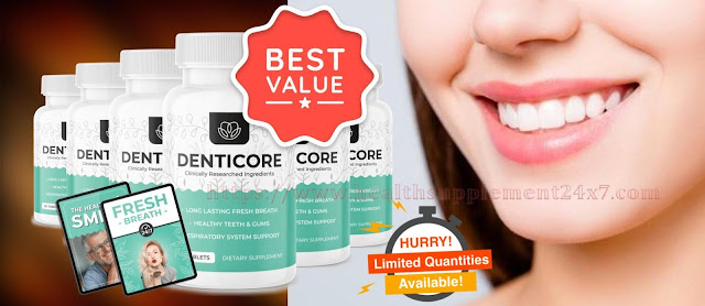 DentiCore natural dental support for enamel repair and fresh breath