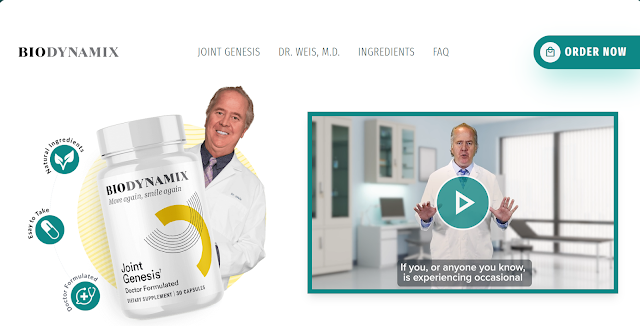 Joint Genesis ingredients – powerful anti-inflammatory formula for aging joints