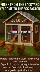 DIY chicken coop and small poultry colony for fresh eggs at home