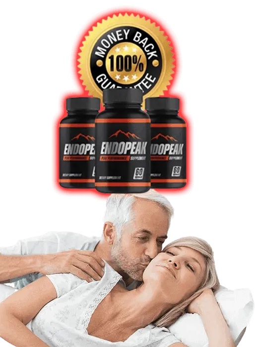 EndoPeak supplement bottle – proven natural formula for men’s sexual health